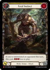 Feral Instinct (Yellow) - Flesh and Blood TCG - MoxLand