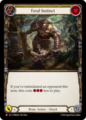 Feral Instinct (Yellow) - Flesh and Blood TCG - MoxLand