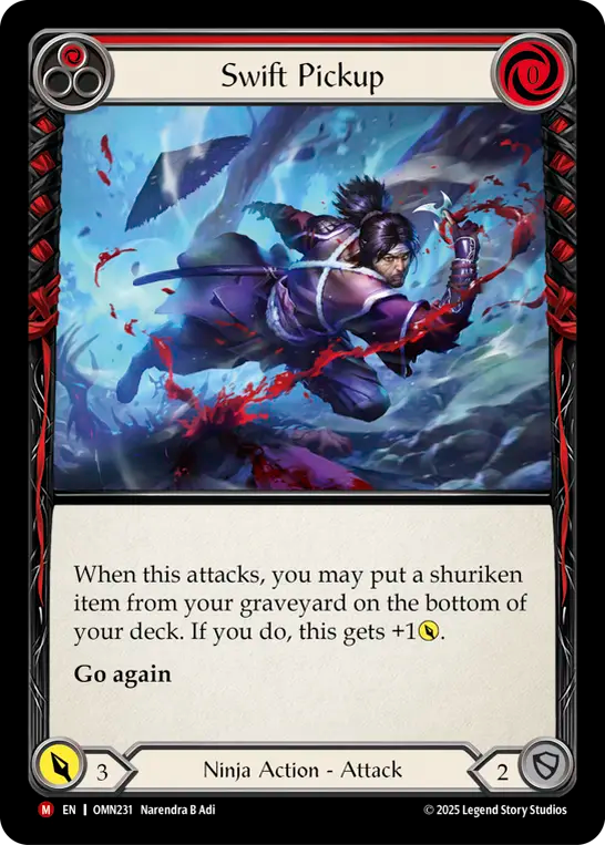 Swift Pickup (Red) - Flesh and Blood TCG - MoxLand