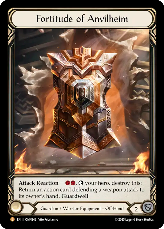 Fortitude of Anvilheim - Flesh and Blood TCG - MoxLand