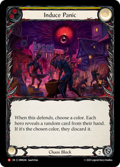 Induce Panic (Yellow) - Flesh and Blood TCG - MoxLand