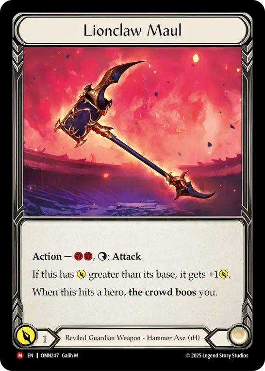 Lionclaw Maul - Flesh and Blood TCG - MoxLand