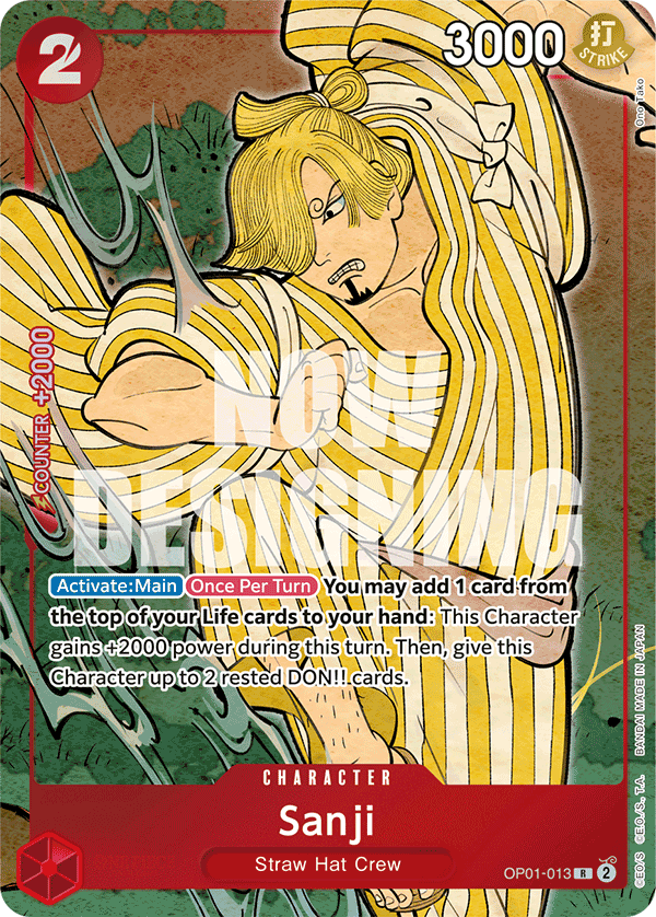 Sanji - One Piece Card Game - MoxLand