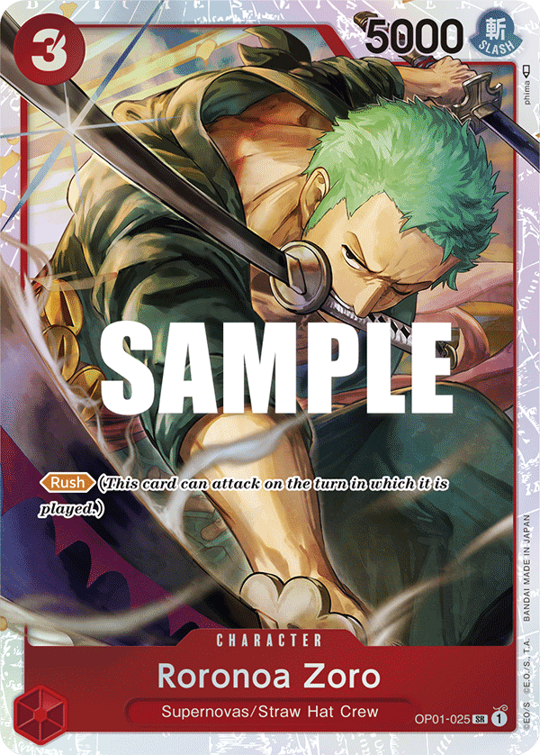 Roronoa Zoro - One Piece Card Game - MoxLand