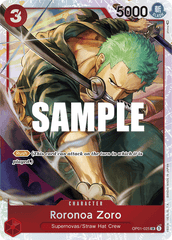 Roronoa Zoro - One Piece Card Game - MoxLand