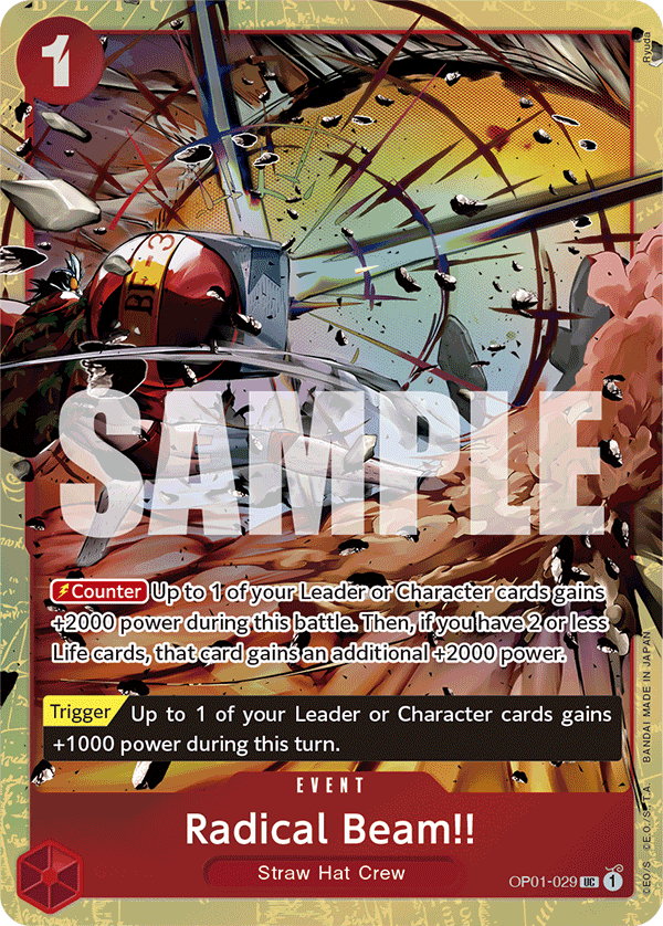 Radical Beam!! - One Piece Card Game - MoxLand
