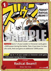 Radical Beam!! - One Piece Card Game - MoxLand