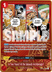 In Two Years!! At the Sabaody Archipelago!! - One Piece Card Game - MoxLand