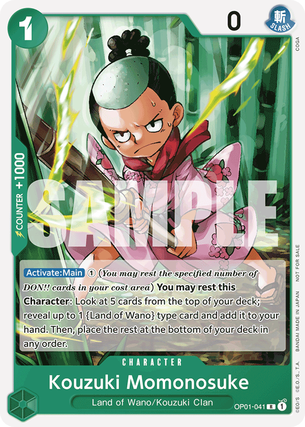 Kouzuki Momonosuke - One Piece Card Game - MoxLand