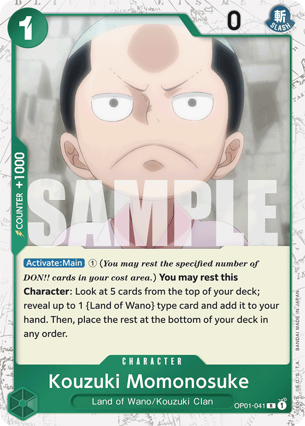 Kouzuki Momonosuke - One Piece Card Game - MoxLand