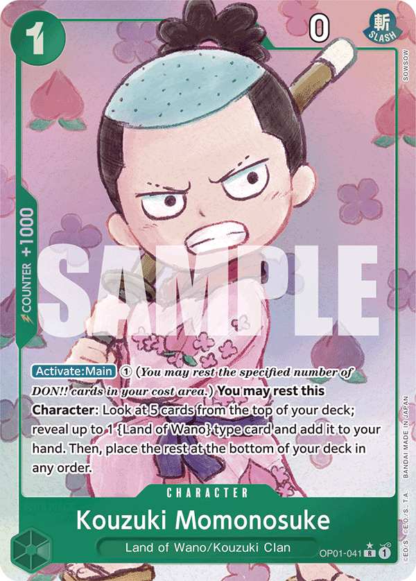 Kouzuki Momonosuke - One Piece Card Game - MoxLand