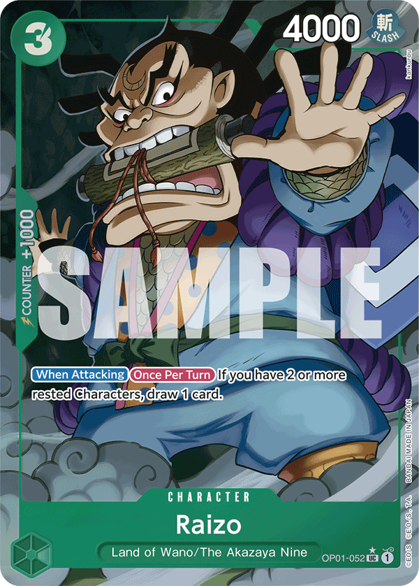 Raizo - One Piece Card Game - MoxLand