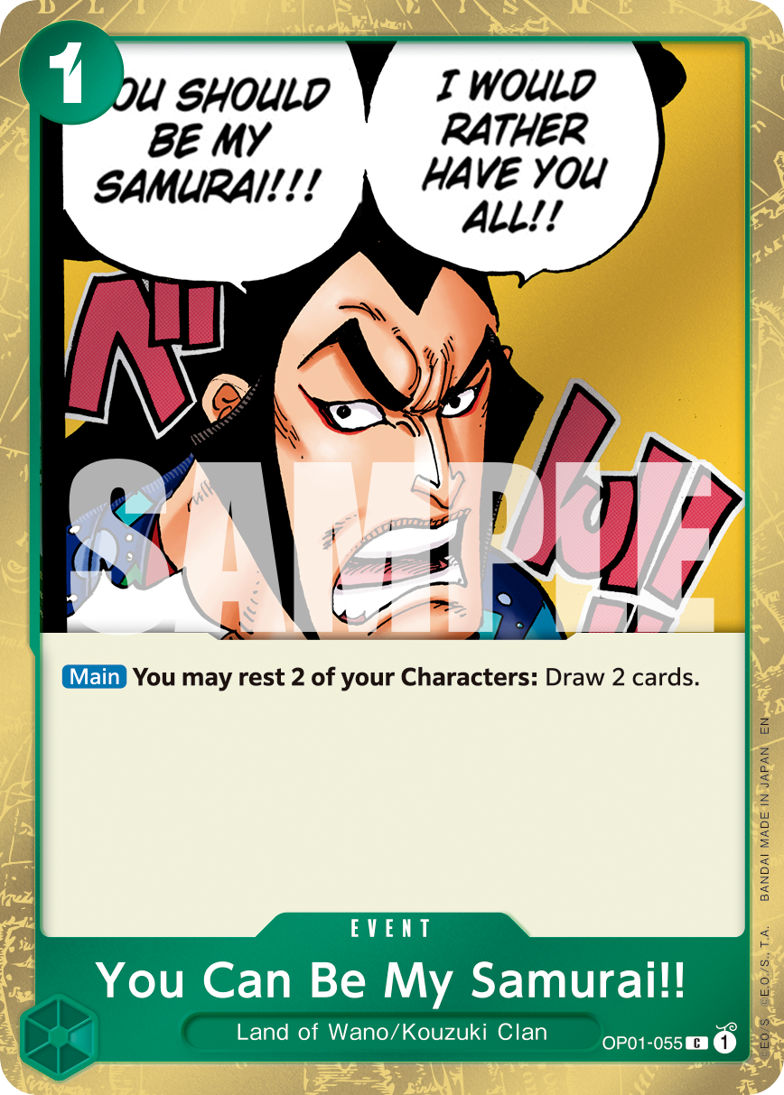 You Can Be My Samurai!! - One Piece Card Game - MoxLand