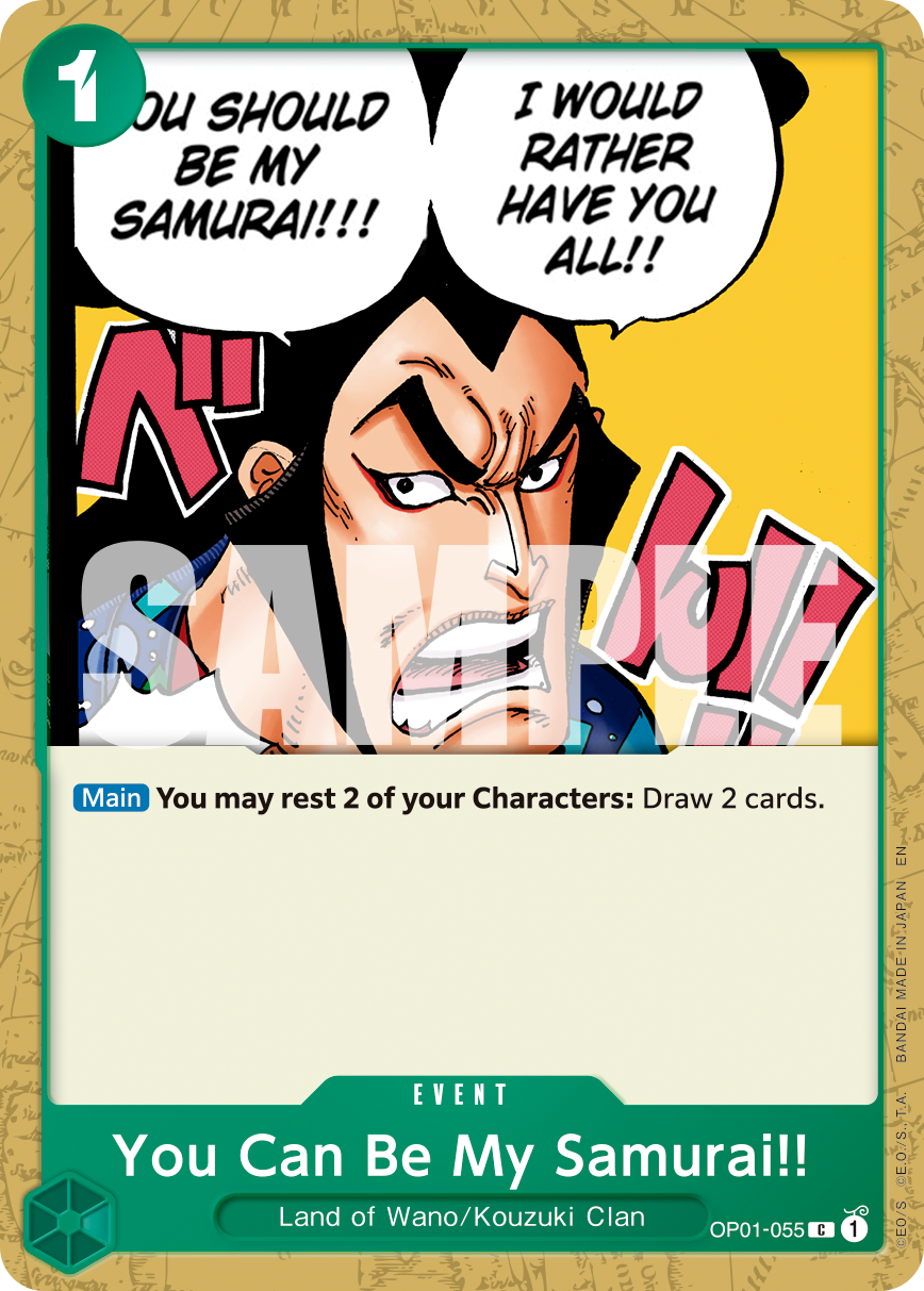You Can Be My Samurai!! - One Piece Card Game - MoxLand