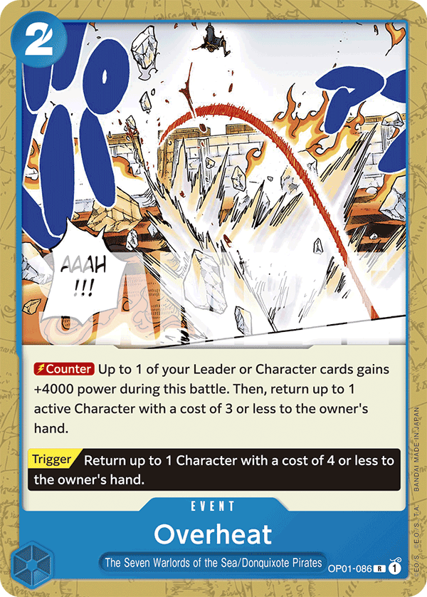 Overheat - One Piece Card Game - MoxLand