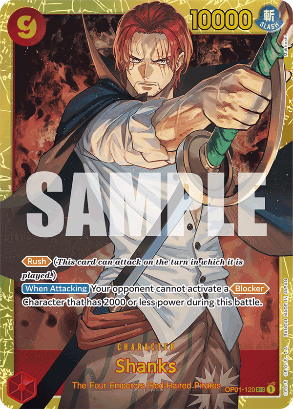 Shanks - One Piece Card Game - MoxLand