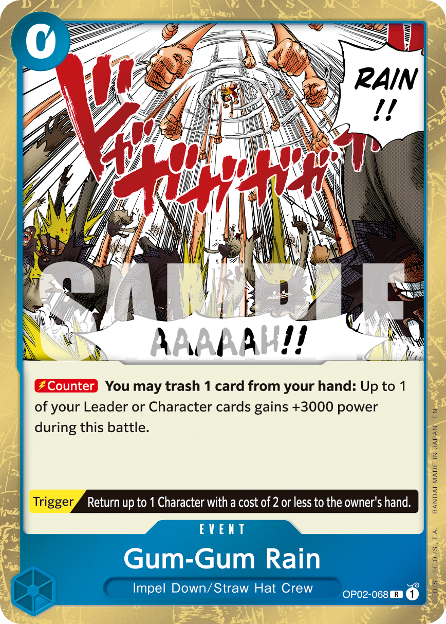 Gum-Gum Rain - One Piece Card Game - MoxLand