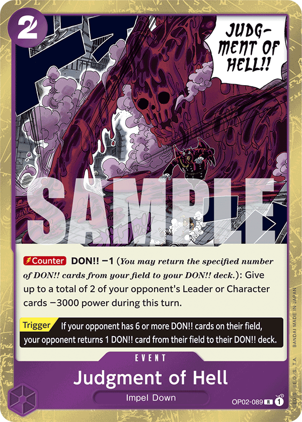 Judgment of Hell - One Piece Card Game - MoxLand