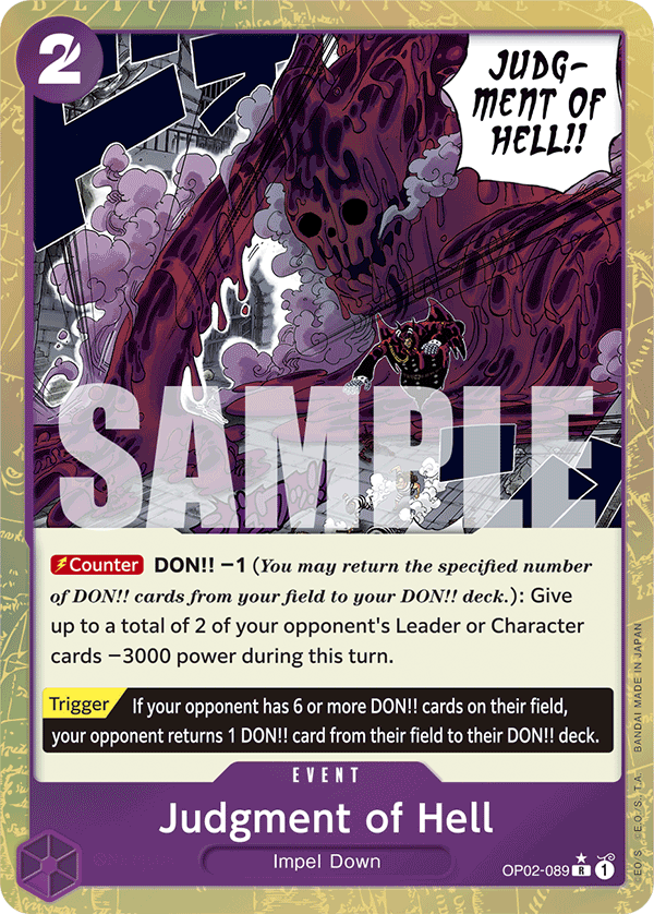 Judgment of Hell - One Piece Card Game - MoxLand