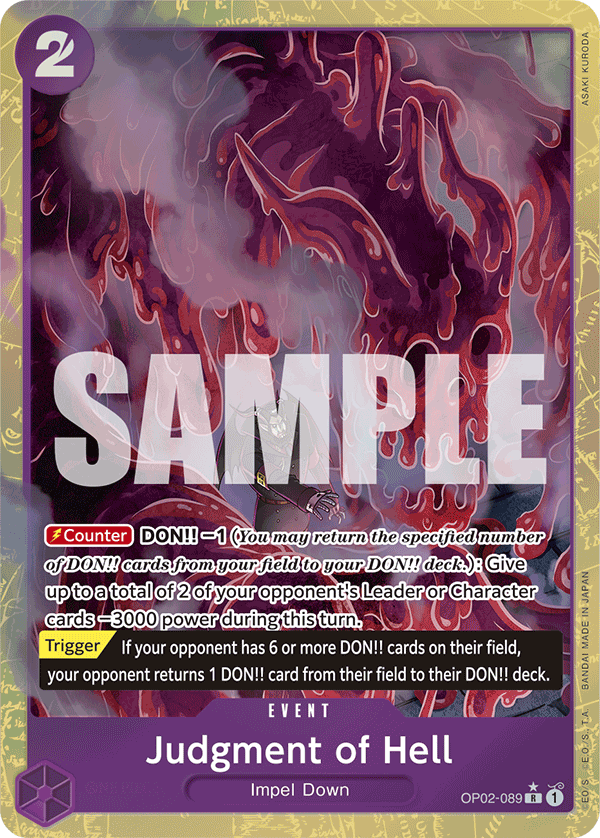 Judgment of Hell - One Piece Card Game - MoxLand