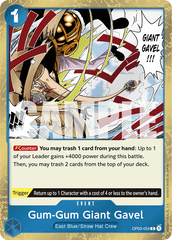 Gum-Gum Giant Gavel - One Piece Card Game - MoxLand