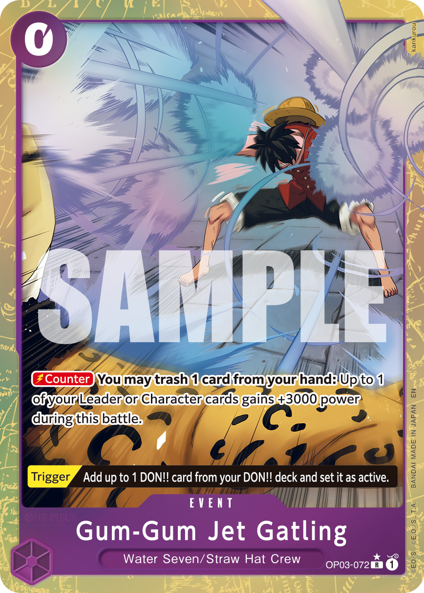 Gum-Gum Jet Gatling - One Piece Card Game - MoxLand