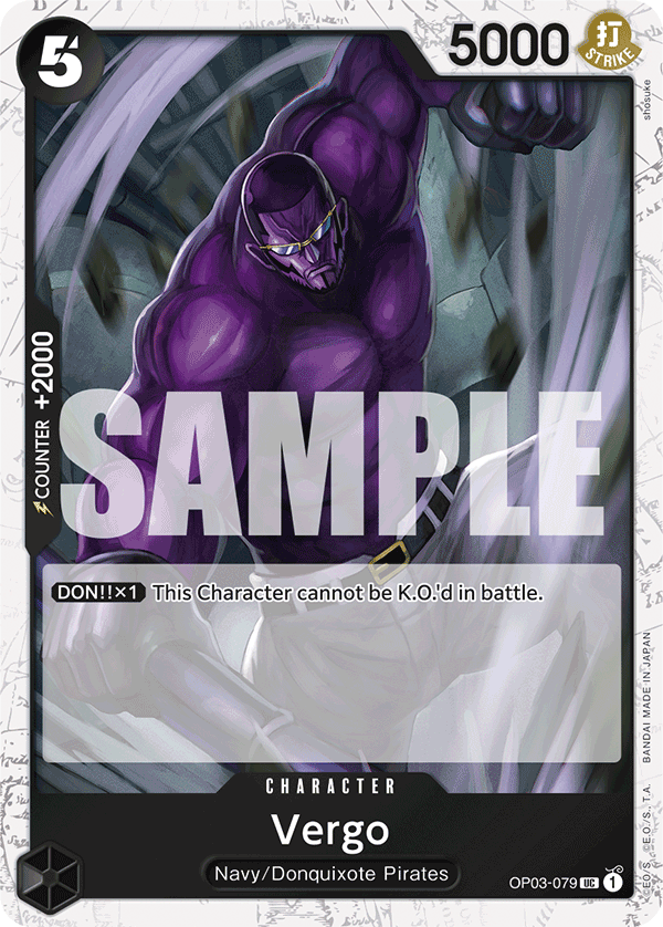 Vergo - One Piece Card Game - MoxLand