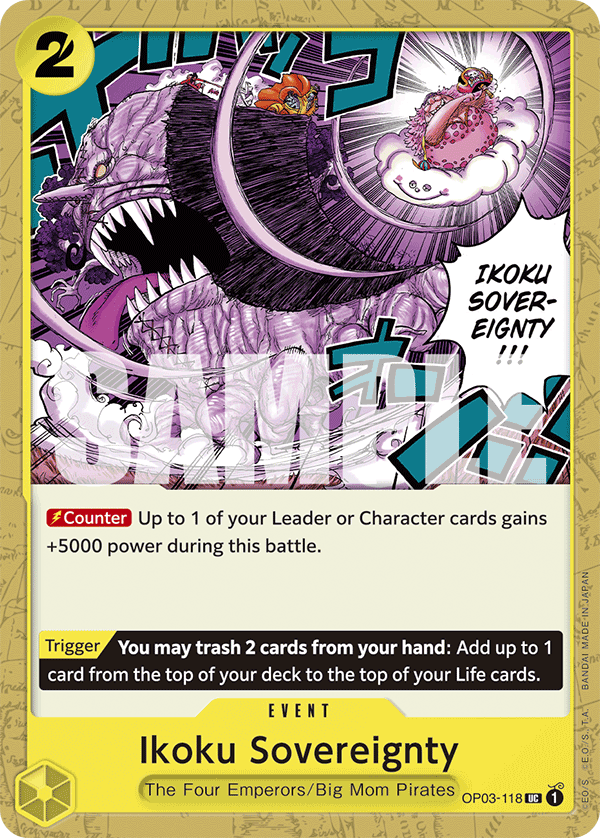 Ikoku Sovereignty - One Piece Card Game - MoxLand