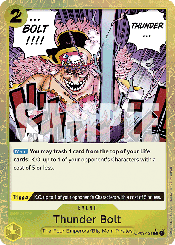 Thunder Bolt - One Piece Card Game - MoxLand