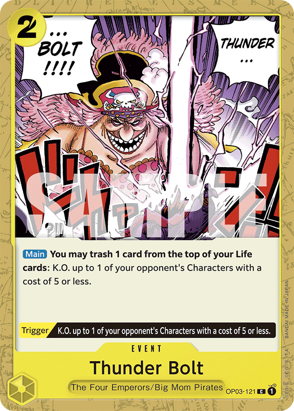 Thunder Bolt - One Piece Card Game - MoxLand