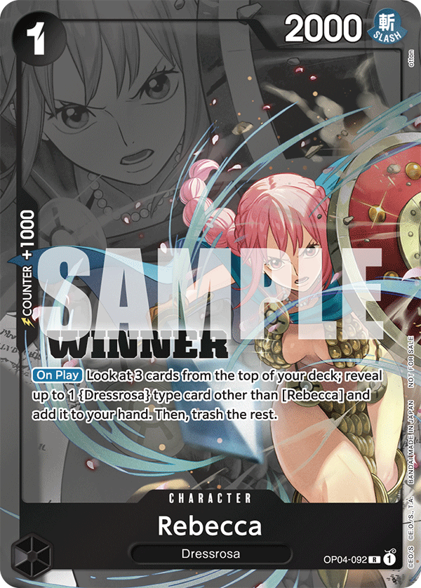 Rebecca - One Piece Card Game - MoxLand