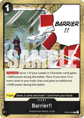 Barrier!! - One Piece Card Game - MoxLand