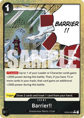 Barrier!! - One Piece Card Game - MoxLand