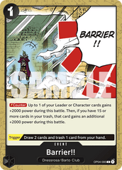 Barrier!! - One Piece Card Game - MoxLand