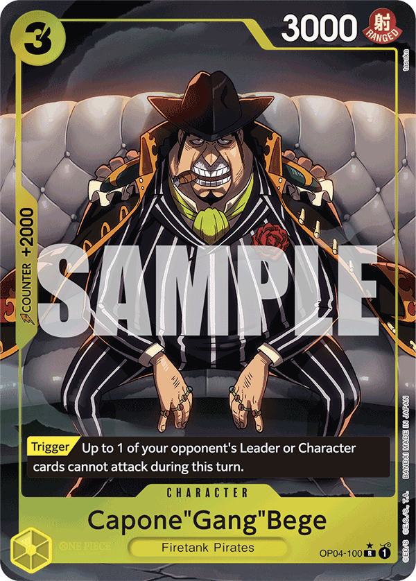 Capone"Gang"Bege - One Piece Card Game - MoxLand