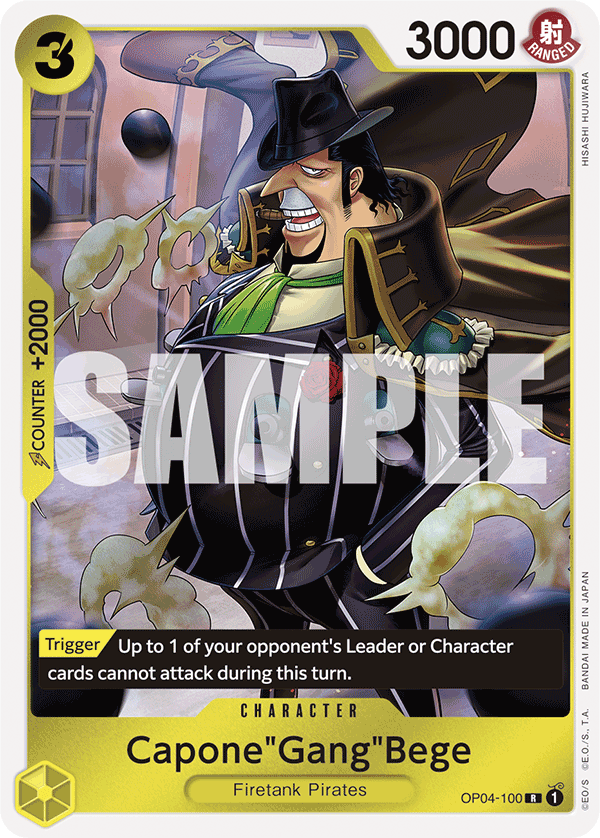 Capone"Gang"Bege - One Piece Card Game - MoxLand