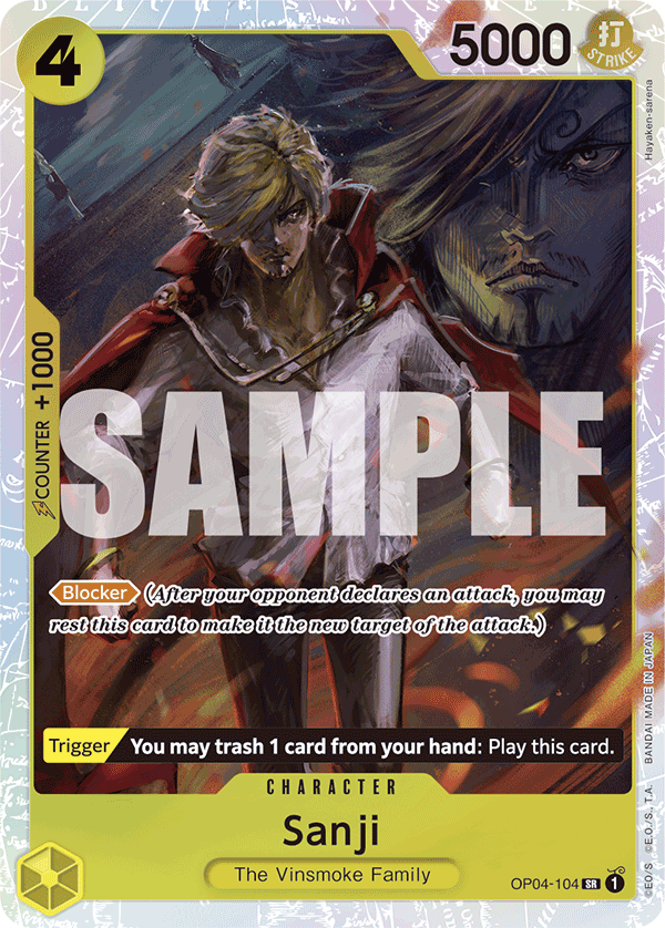 Sanji - One Piece Card Game - MoxLand
