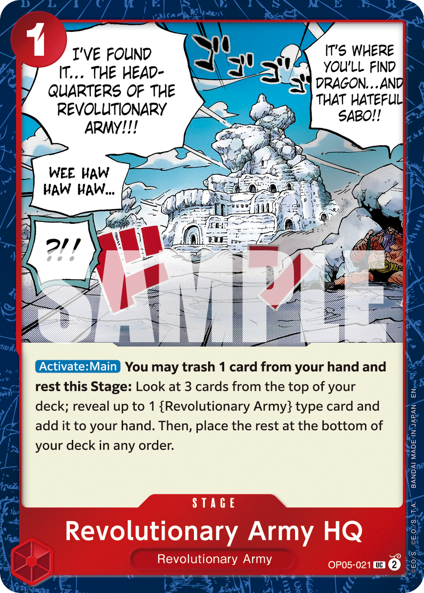 Revolutionary Army HQ - One Piece Card Game - MoxLand