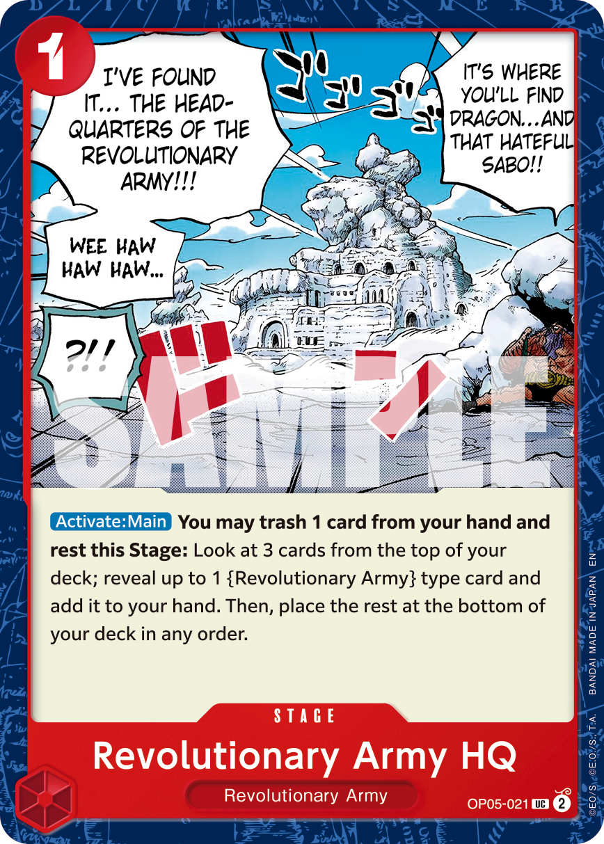 Revolutionary Army HQ - One Piece Card Game - MoxLand