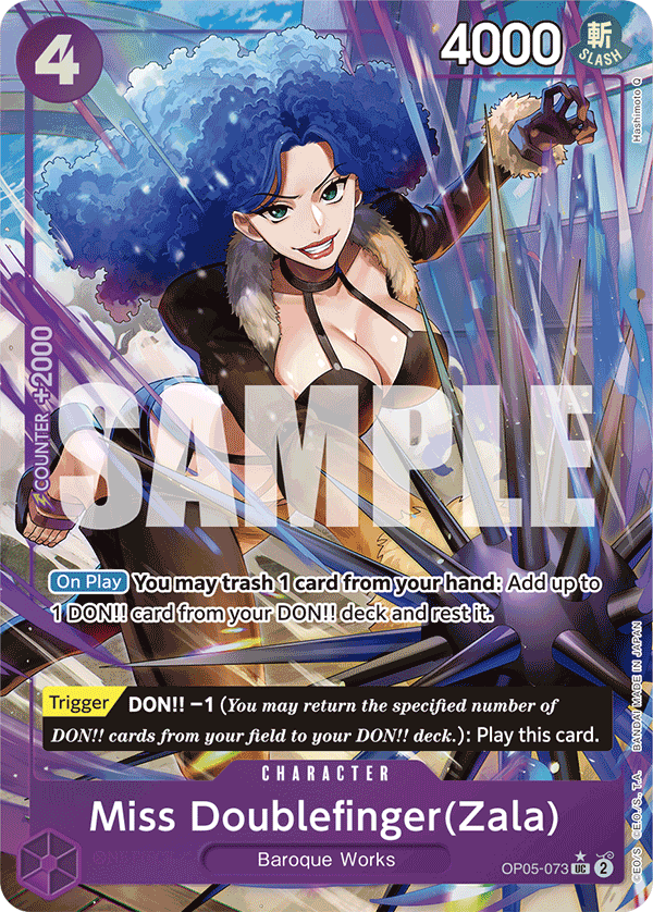 Miss Doublefinger(Zala) - One Piece Card Game - MoxLand