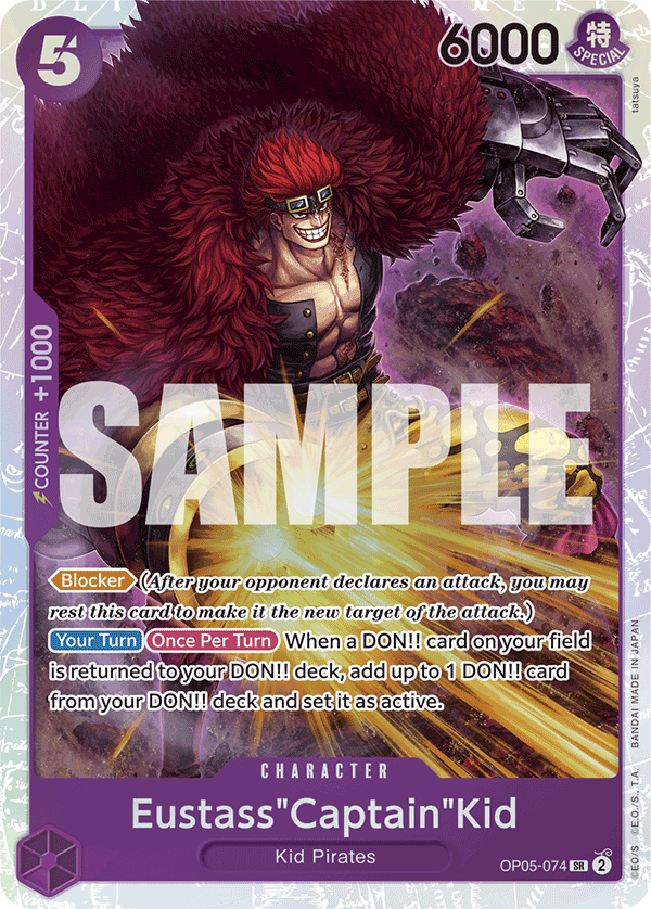 Eustass"Captain"Kid - One Piece Card Game - MoxLand