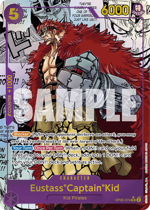 Eustass"Captain"Kid - One Piece Card Game - MoxLand