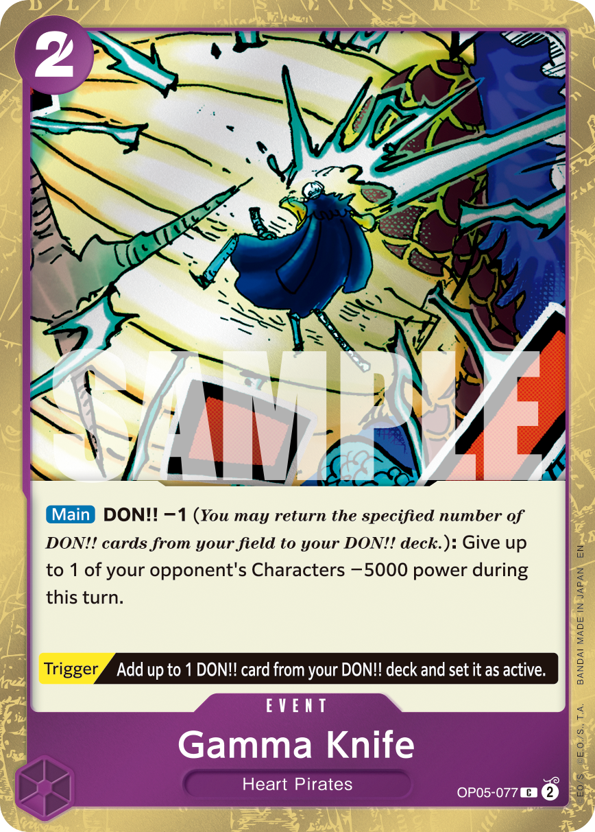 Gamma Knife - One Piece Card Game - MoxLand