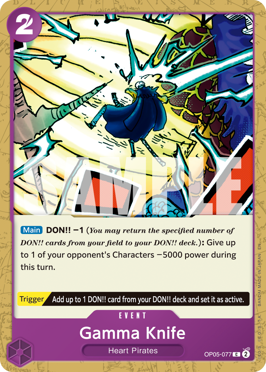 Gamma Knife - One Piece Card Game - MoxLand