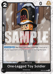 One-Legged Toy Soldier - One Piece Card Game - MoxLand