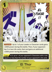 El Thor - One Piece Card Game - MoxLand