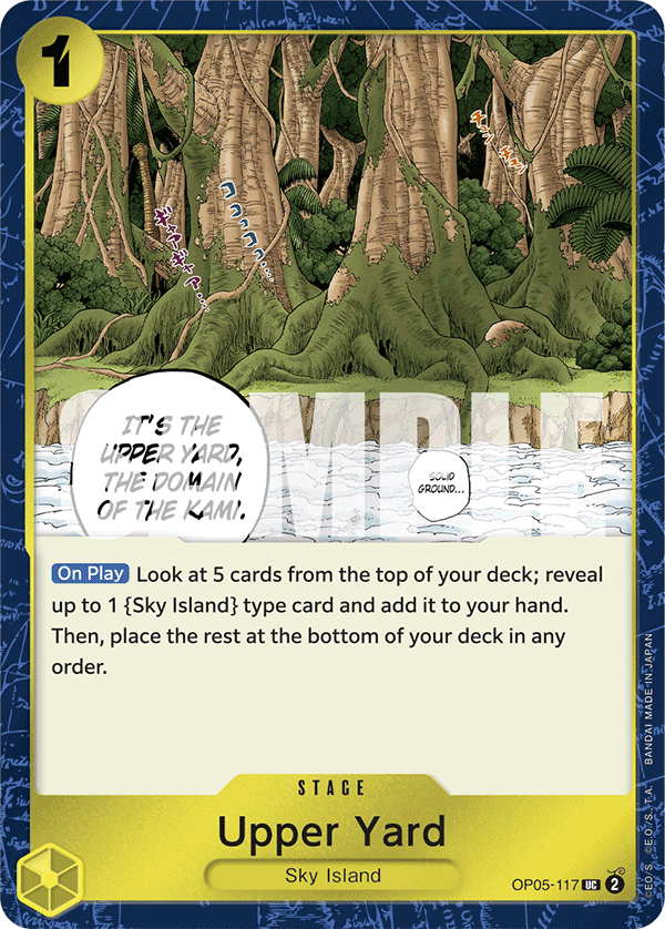 Upper Yard - One Piece Card Game - MoxLand
