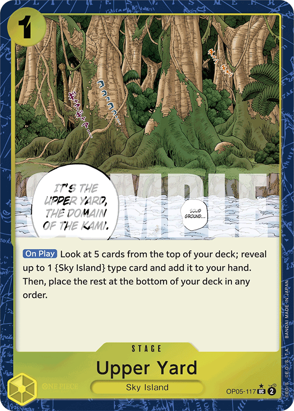 Upper Yard - One Piece Card Game - MoxLand