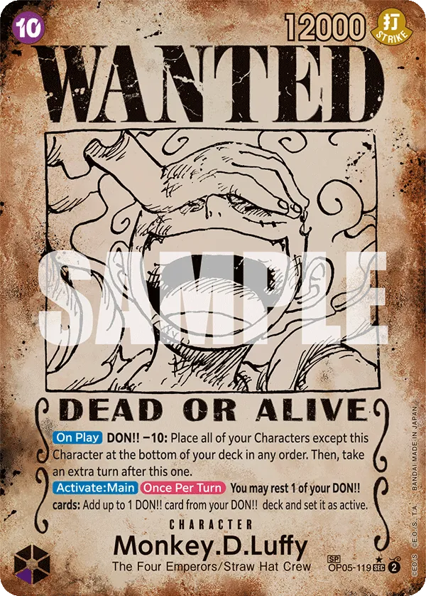 Monkey.D.Luffy - ONE PIECE CARD GAME - MoxLand