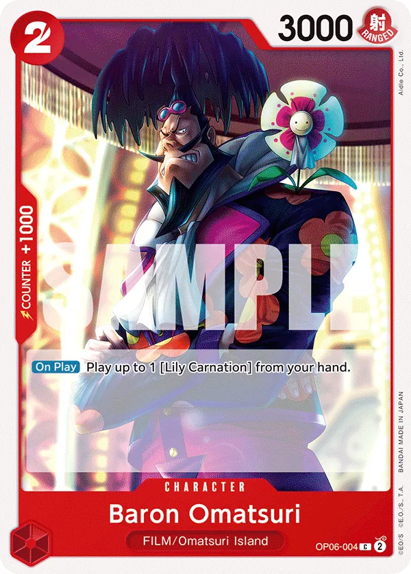 Baron Omatsuri - ONE PIECE CARD GAME - MoxLand